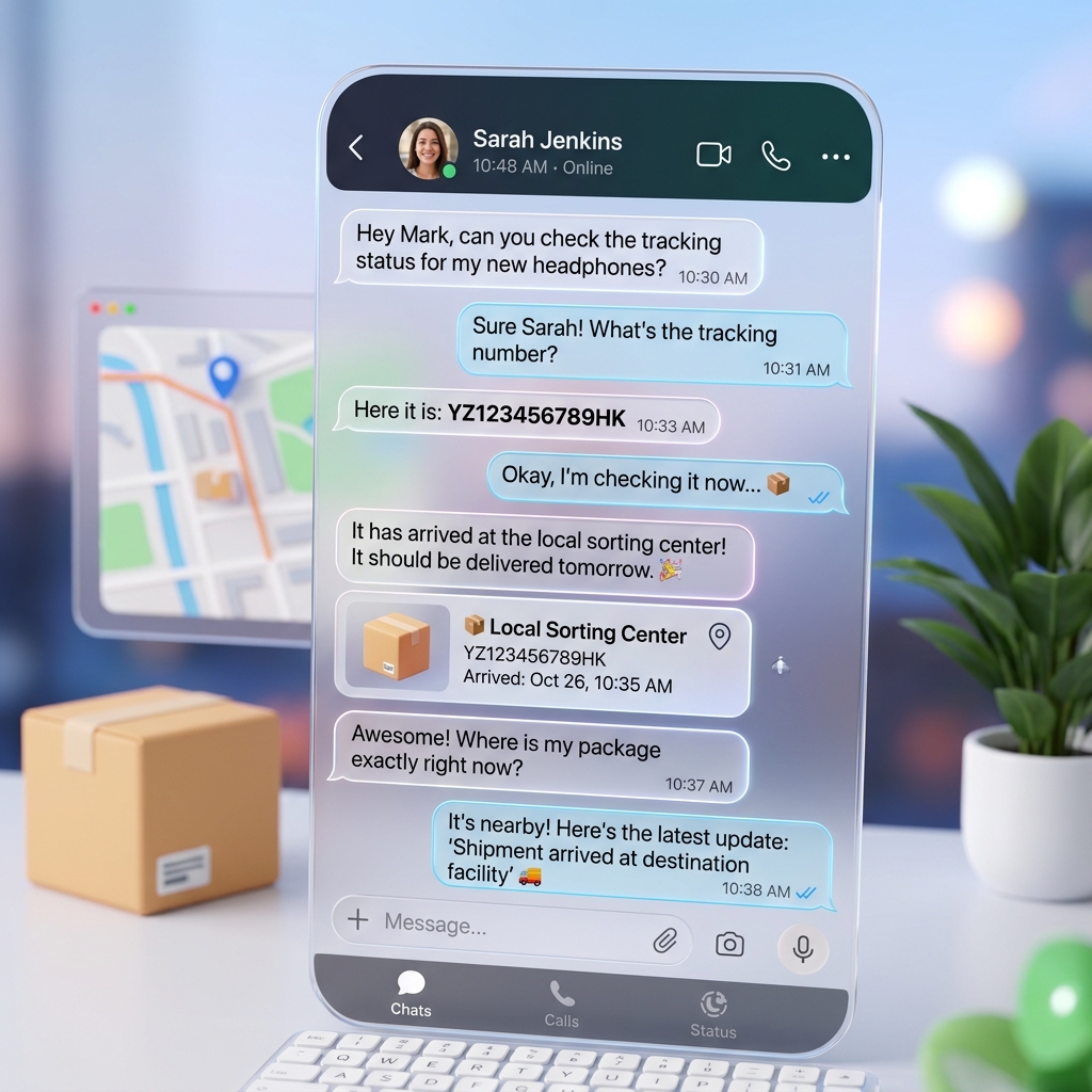 MultiReply Omnichannel Showcase for Logistik & Pengiriman