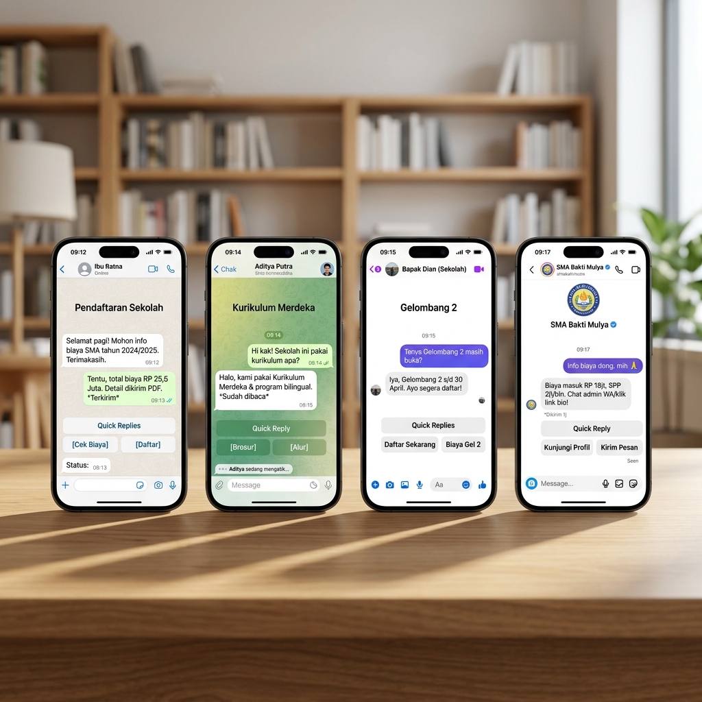 MultiReply Omnichannel Showcase for Pendidikan