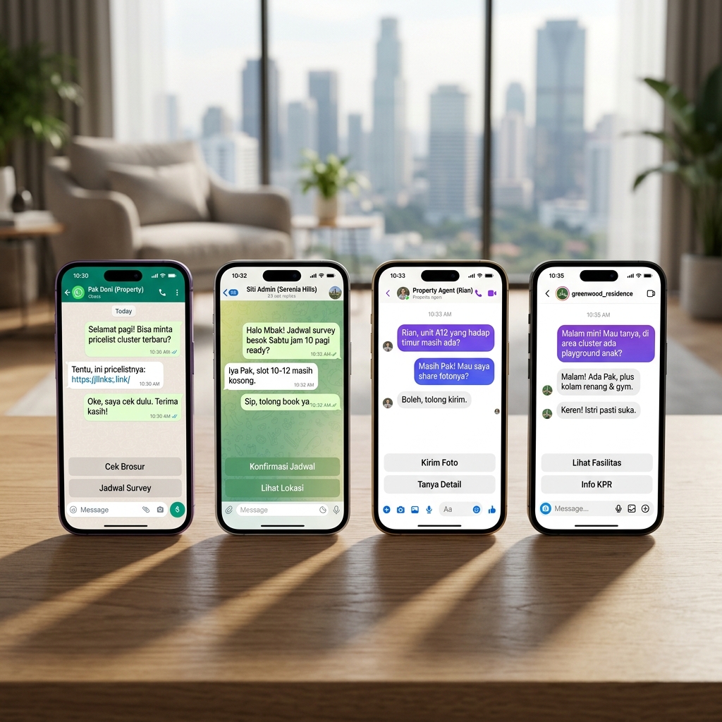 MultiReply Omnichannel Showcase for Properti