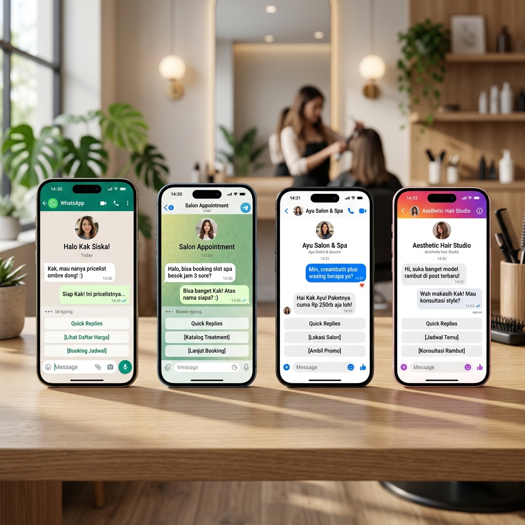 MultiReply Omnichannel Showcase for Kecantikan